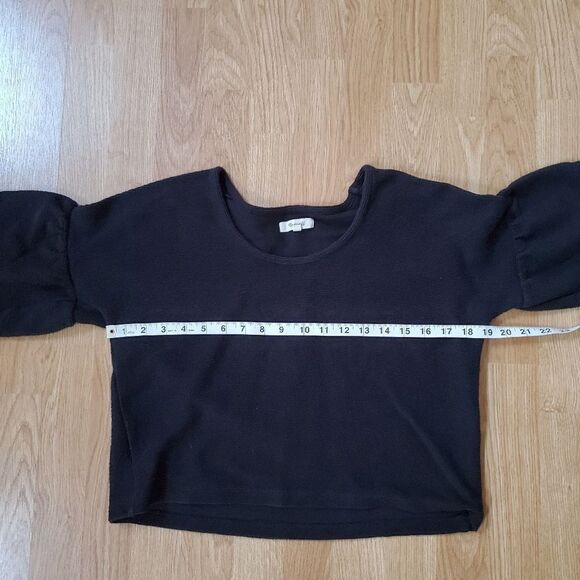 Madewell Texture & Thread Gathered-Sleeve Top sz Sm - Picture 10 of 14